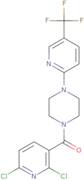 2,6-dichloro(3-pyridyl) 4-(5-(trifluoromethyl)(2-pyridyl))piperazinyl ketone