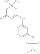 5,5-dimethyl-3-((3-(1,1,2,2-tetrafluoroethoxy)phenyl)amino)cyclohex-2-en-1-one