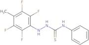 1-(2,3,5,6-tetrafluoro-4-methylphenyl)-4-phenylthiosemicarbazide