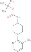 tert-Butyl 1-(3-aminopyridin-2-yl)piperidin-4-ylcarbamate