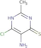 5-Amino-6-chloro-2-methylpyrimidine-4-thiol