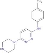 6-(Piperazin-1-yl)-N-(p-tolyl)pyridazin-3-amine