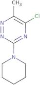 5-Chloro-6-methyl-3-(piperidin-1-yl)-1,2,4-triazine