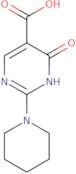 4-Hydroxy-2-piperidin-1-yl-pyrimidine-5-carboxylic acid