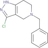 5-Benzyl-3-chloro-1H,4H,5H,6H,7H-pyrazolo[4,3-c]pyridine