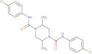 N-(4-chlorophenyl)(4-(N-(4--chlorophenyl)carbamoyl)-2,5-dimethylpiperazinyl)formamide