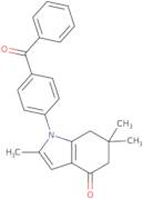 2,6,6-trimethyl-1-(4-(phenylcarbonyl)phenyl)-5,6,7-trihydroindol-4-one