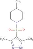 1-[(3,5-Dimethyl-1H-pyrazol-4-yl)sulfonyl]-4-methylpiperidine