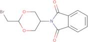 trans-2-(2-(bromomethyl)-1,3-dioxan-5-yl)isoindoline-1,3-dione