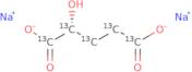 (2R)-2-Hydroxyglutaric acid disodium salt-13C5