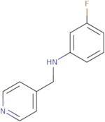 3-Fluoro-N-(pyridin-4-ylmethyl)aniline