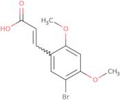 3-(5-Bromo-2,4-dimethoxyphenyl)prop-2-enoic acid