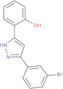 2-[5-(3-Bromophenyl)-1H-pyrazol-3-yl]phenol