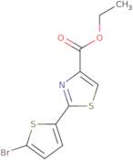 Ethyl 2-(5-bromo-2-thienyl)-1,3-thiazole-4-carboxylate