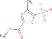 Methyl 5-(chlorosulfonyl)-4-methylthiophene-2-carboxylate