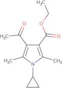 Ethyl 4-acetyl-1-cyclopropyl-2,5-dimethyl-1H-pyrrole-3-carboxylate