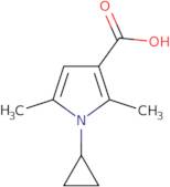 1-Cyclopropyl-2,5-dimethyl-1H-pyrrole-3-carboxylic acid