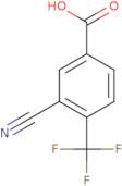 3-Cyano-4-(trifluoromethyl)benzoic acid