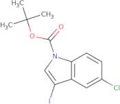 tert-Butyl 5-chloro-3-iodo-1H-indole-1-carboxylate