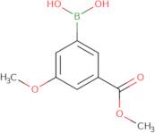 [3-Methoxy-5-(methoxycarbonyl)phenyl]boronic acid