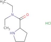 N,N-Diethylpyrrolidine-2-carboxamide hydrochloride