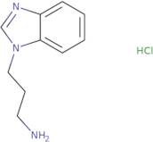 1-(3-Aminoprop-1-yl)-1H-benzimidazole hydrochloride