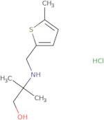 2-Methyl-2-{[(5-methyl-2-thienyl)methyl]amino}-1-propanol hydrochloride