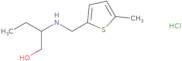 2-{[(5-Methyl-2-thienyl)methyl]amino}-1-butanol hydrochloride