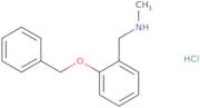 {[2-(Benzyloxy)phenyl]methyl}(methyl)amine hydrochloride