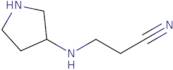 3-(Pyrrolidin-3-ylamino)propanenitrile