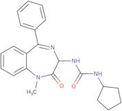 N-(2,5-diaza-2-methyl-3-oxo-6-phenylbicyclo[5.4.0]undeca-1(7),5,8,10-tetraen-4-yl)(cyclopentylamin…