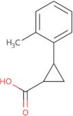 2-o-Tolyl-cyclopropanecarboxylic acid