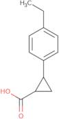 2-(4-Ethyl-phenyl)-cyclopropanecarboxylic acid