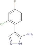 4-(2-Chloro-4-fluorophenyl)-1H-pyrazol-3-amine