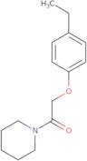 2-(4-Ethylphenoxy)-1-(piperidin-1-yl)ethan-1-one