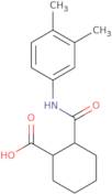 2-((3,4-Dimethylphenyl)carbamoyl)cyclohexanecarboxylic acid