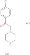 1-(4-Chlorophenyl)-2-(piperazin-1-yl)ethan-1-one dihydrochloride