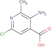 3-Amino-6-chloro-2-methylisonicotinic acid