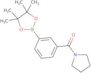 [3-(Pyrrolidine-1-carbonyl)phenyl]boronic acid pinacol ester