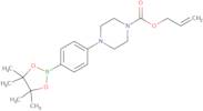 4-(4'-Allyloxycarbonylpiperizino)phenylboronic Acid Pinacol Ester