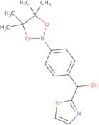 [4-(4,4,5,5-Tetramethyl-[1,3,2]dioxaborolan-2-yl)-phenyl]-thiazol-2-yl-methanol