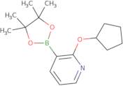 (2-(cyclopentyloxy)pyridin-3-yl)boronic acid pinacol ester