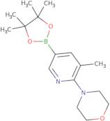 5-Methyl-6-morpholinylpyridine-3-boronic acid pinacol ester