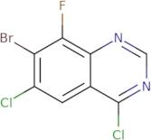 7-Bromo-4,6-dichloro-8-fluoroquinazoline