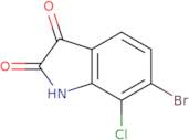 6-Bromo-7-chloroindoline-2,3-dione