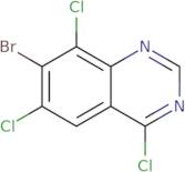 7-Bromo-4,6,8-trichloroquinazoline