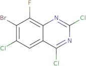 7-bromo-2,4,6-trichloro-8-fluoroquinazoline