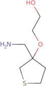 2-{[3-(Aminomethyl)thiolan-3-yl]oxy}ethan-1-ol