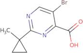 5-Bromo-2-(1-methylcyclopropyl)pyrimidine-4-carboxylic acid