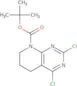 tert-Butyl 2,4-dichloro-6,7-dihydropyrido[2,3-d]pyrimidine-8(5H)-carboxylate